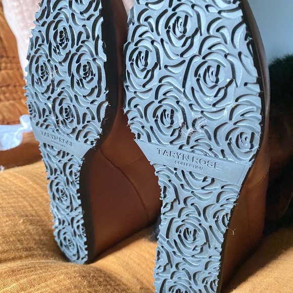 Taryn Rose Massima Fur Leather Boots Sz 8US❤️ - Picture 12 of 16